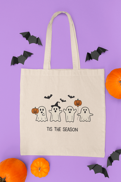 Tote Bag with Halloween Vibes, Perfect for Trick-or-Treating