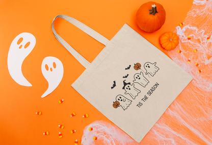 Tote Bag with Halloween Vibes, Perfect for Trick-or-Treating
