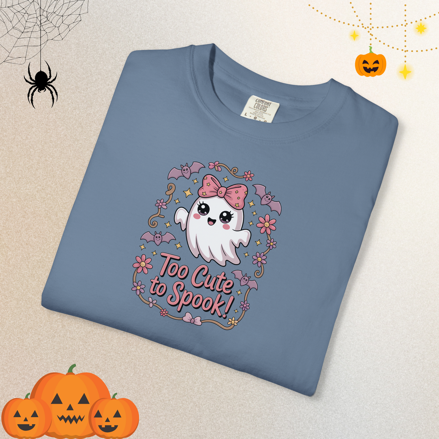 Too Cute to Spook Shirt | Halloween Shirt for Women & Adults | Fall Tee