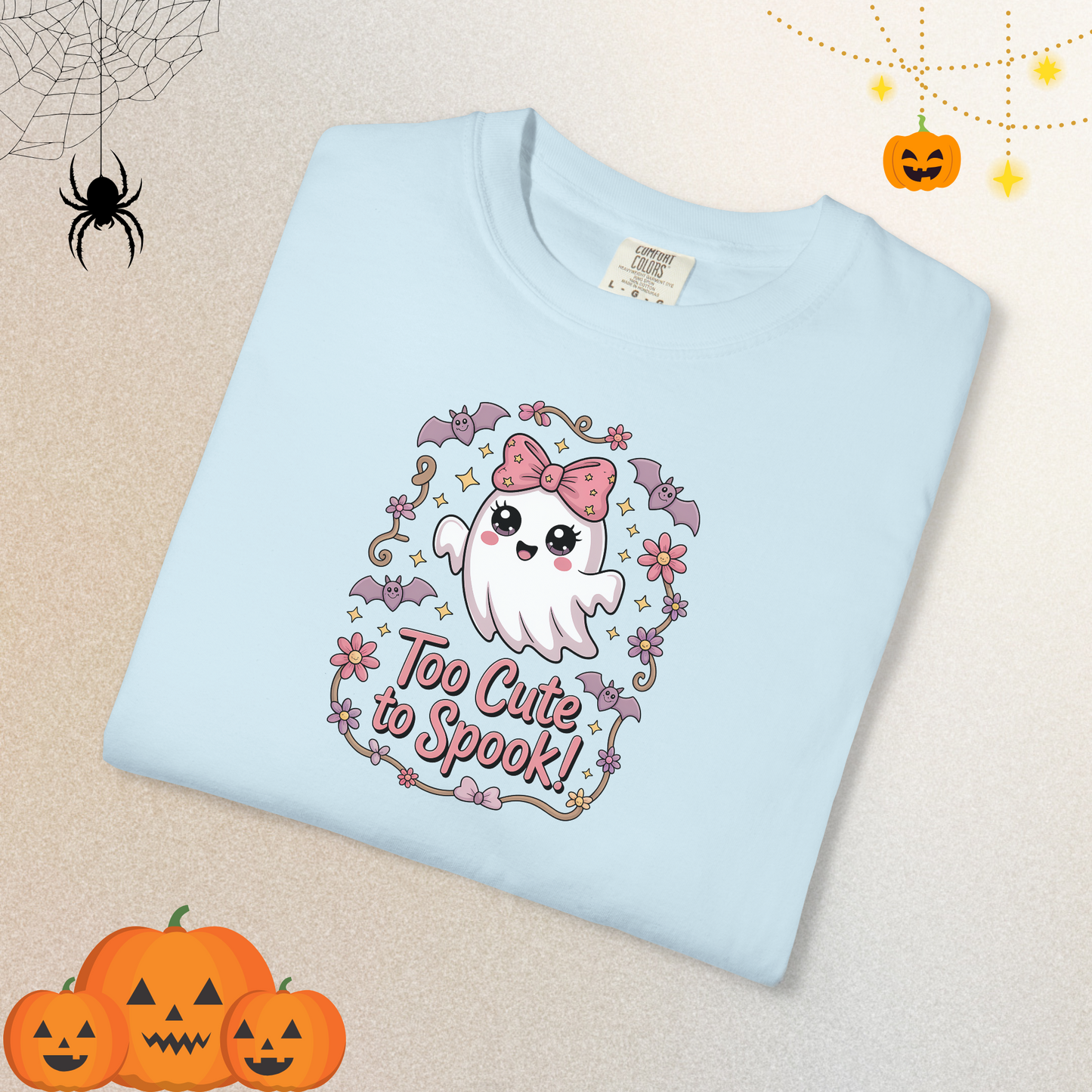 Too Cute to Spook Shirt | Halloween Shirt for Women & Adults | Fall Tee