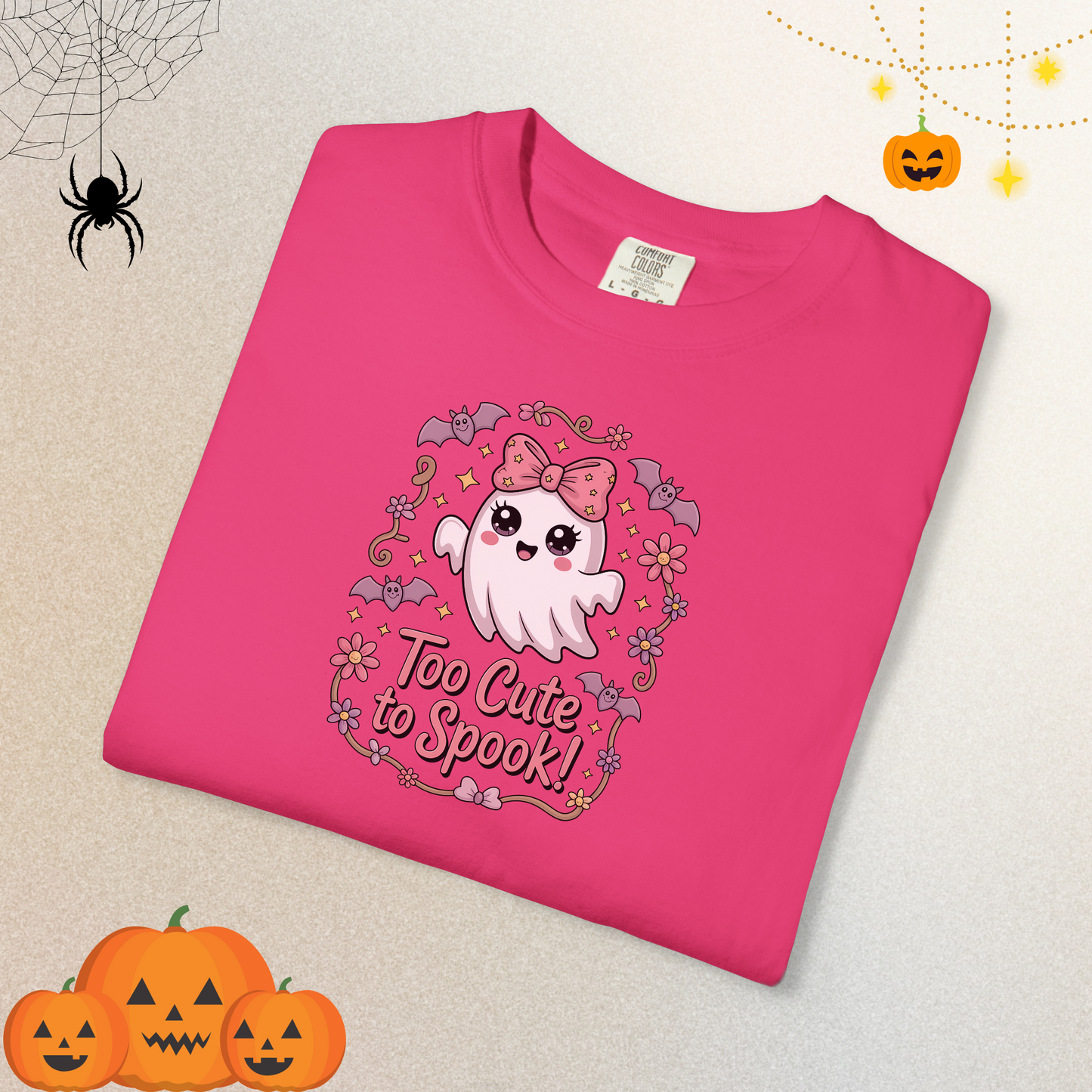 Too Cute to Spook Shirt | Halloween Shirt for Women & Adults | Fall Tee