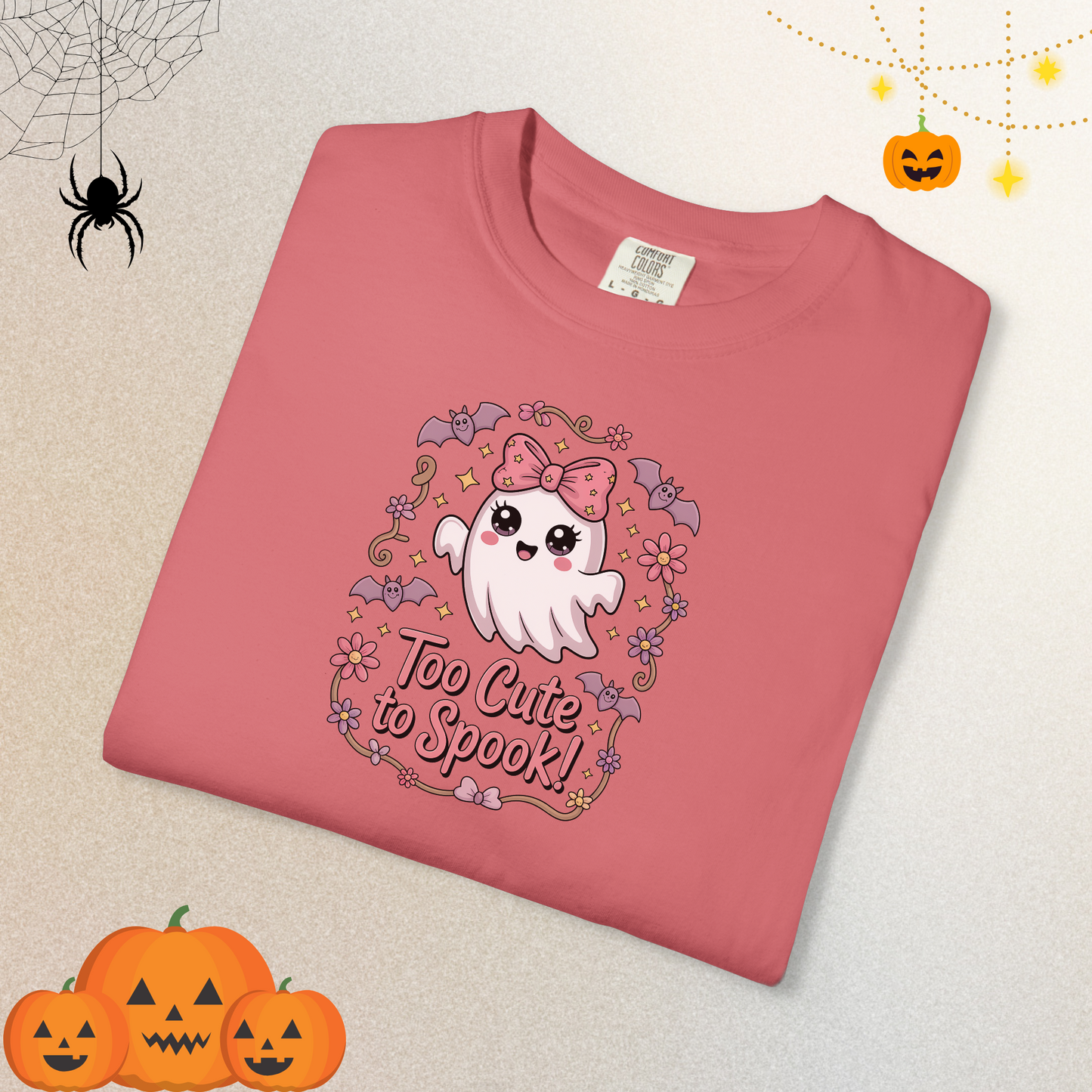 Too Cute to Spook Shirt | Halloween Shirt for Women & Adults | Fall Tee