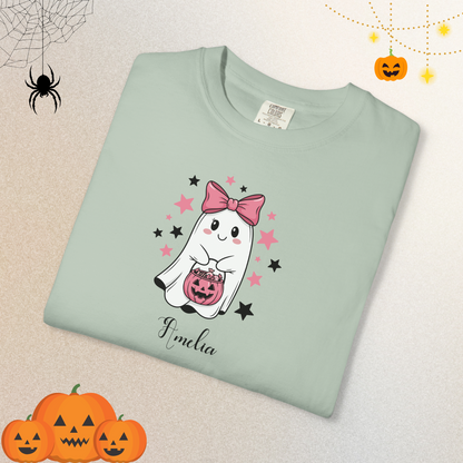 Garment-Dyed T-shirt Too Cute to Spook Shirt