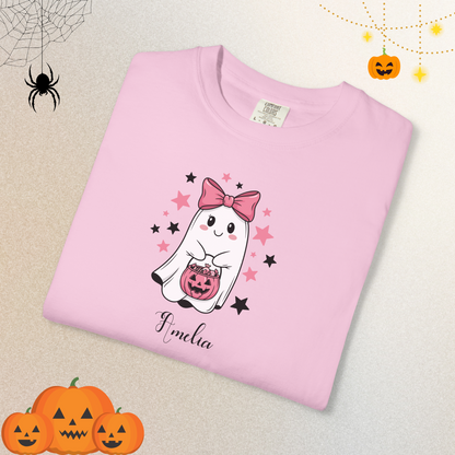 Garment-Dyed T-shirt Too Cute to Spook Shirt