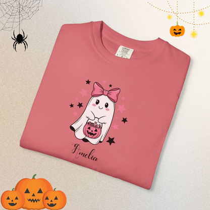 Garment-Dyed T-shirt Too Cute to Spook Shirt