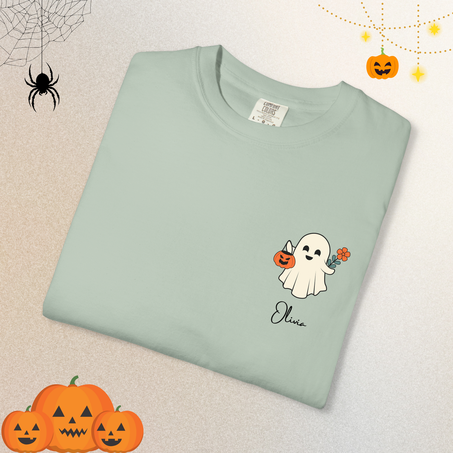 Boo Crew Shirts with Custom Name | Halloween Shirt for Women & Adults