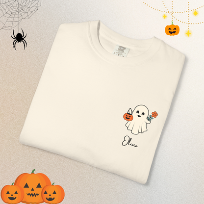 Boo Crew Shirts with Custom Name | Halloween Shirt for Women & Adults